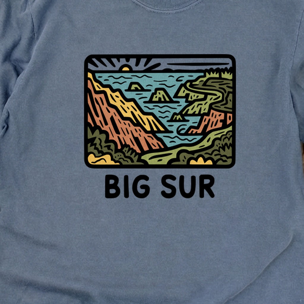 Big Sur State Park Cotton Long Sleeve