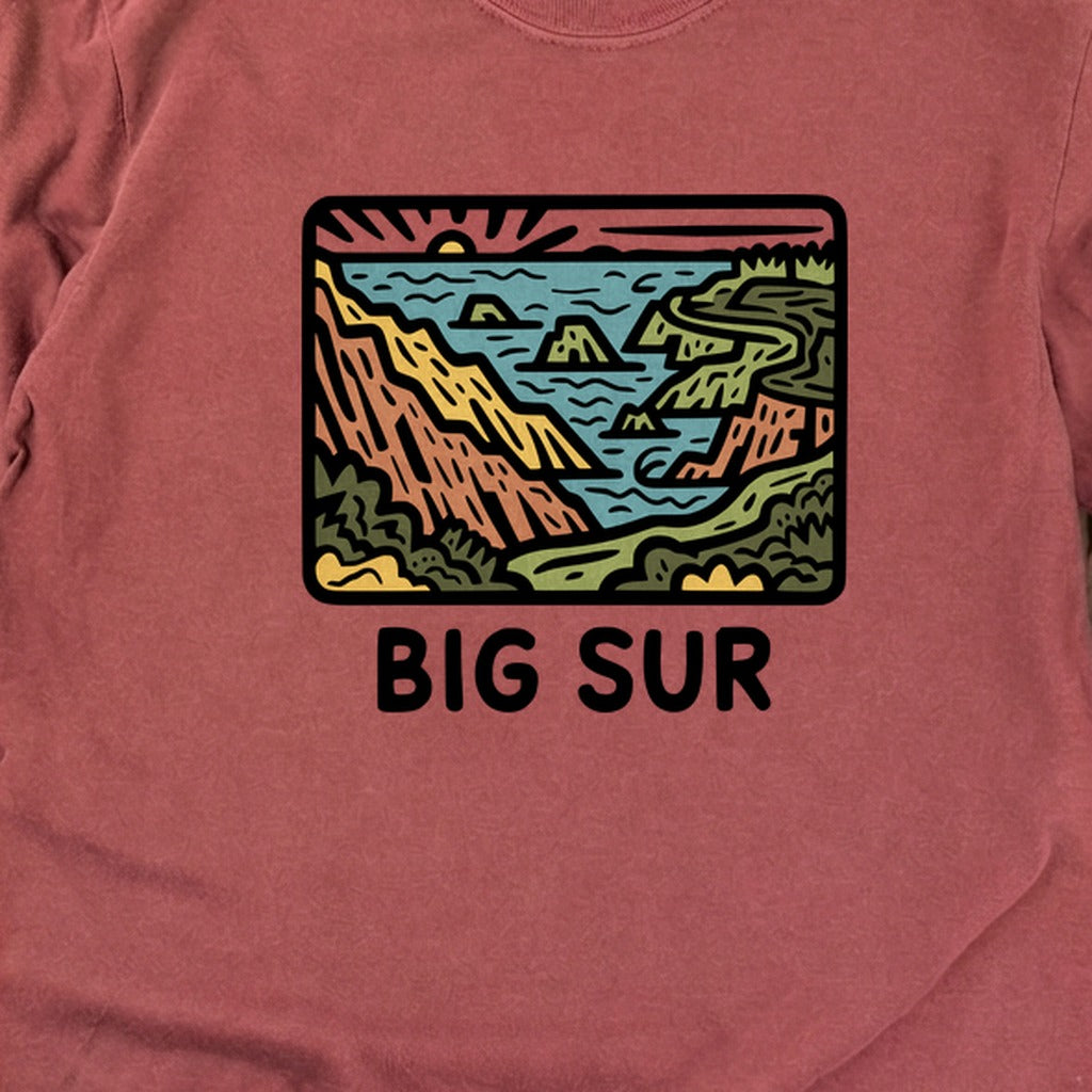 Big Sur State Park Cotton Long Sleeve