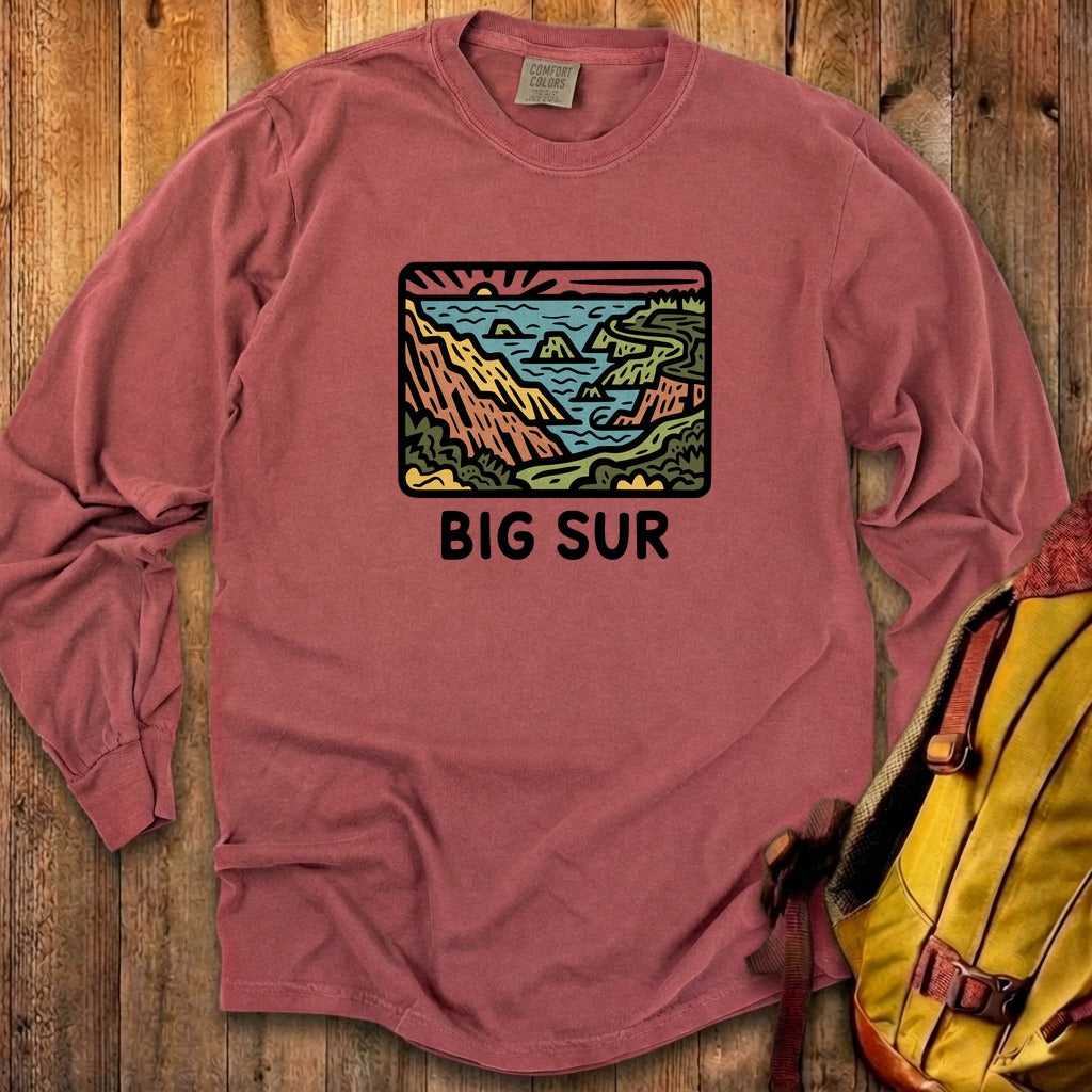 Big Sur State Park Cotton Long Sleeve