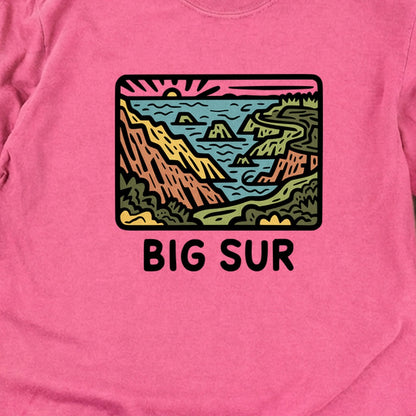 Big Sur State Park Cotton Long Sleeve