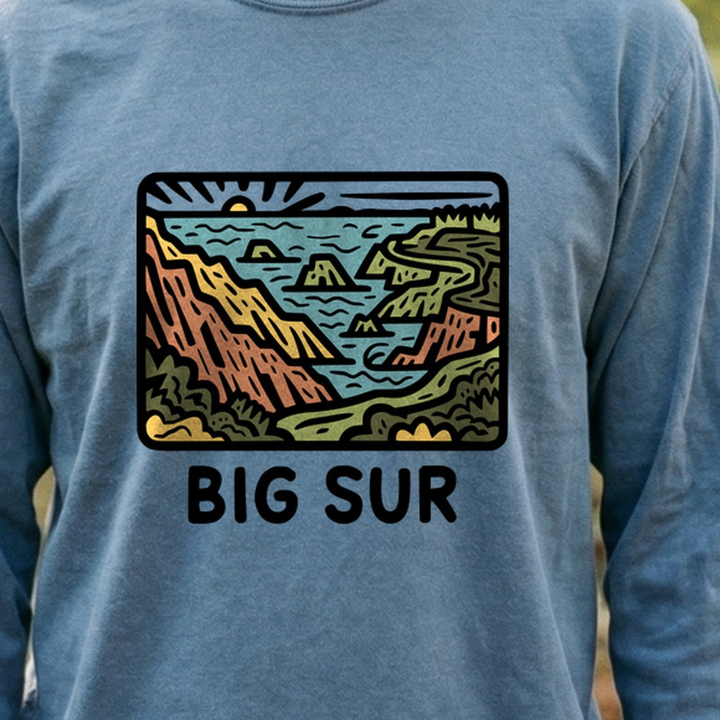 Big Sur State Park Cotton Long Sleeve