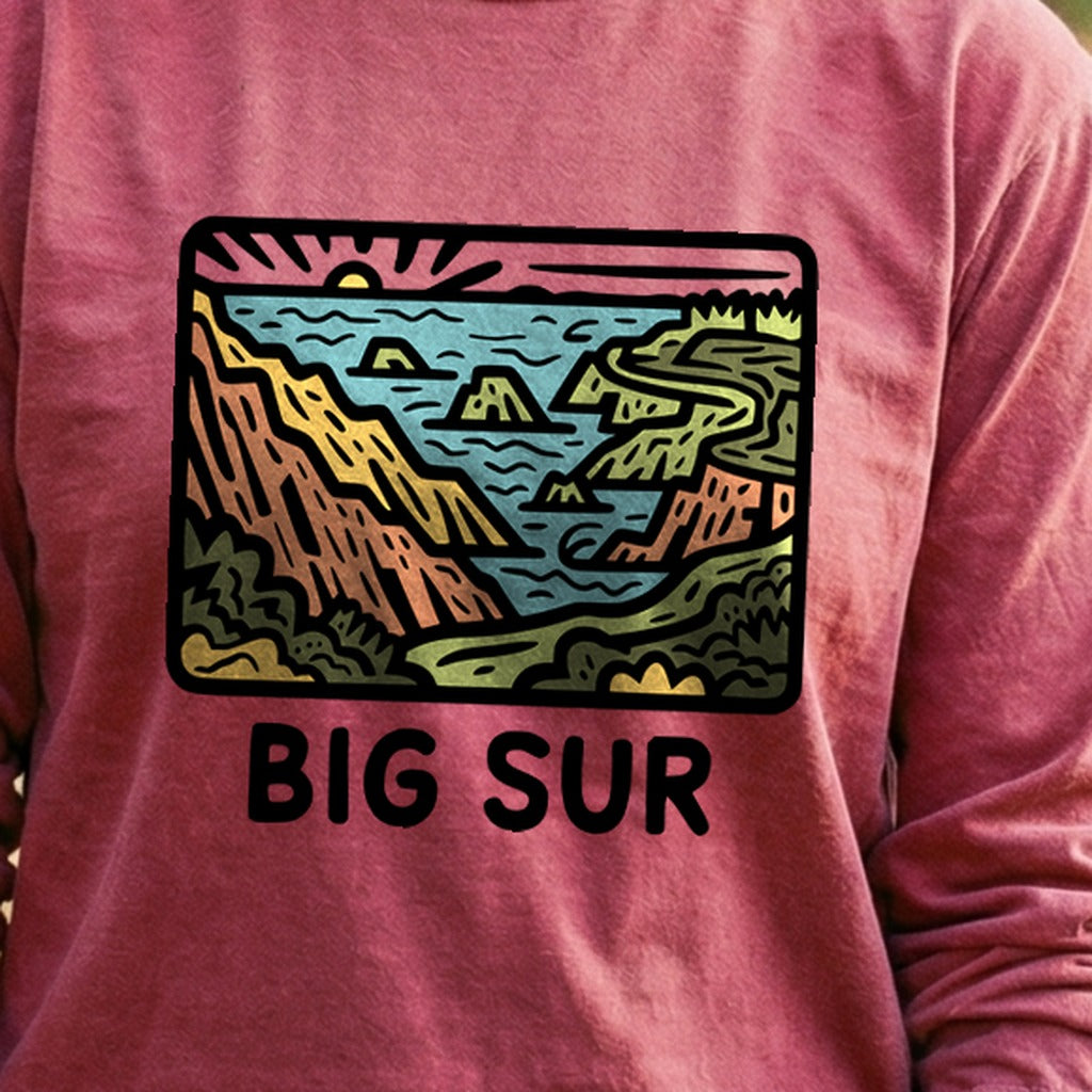 Big Sur State Park Cotton Long Sleeve