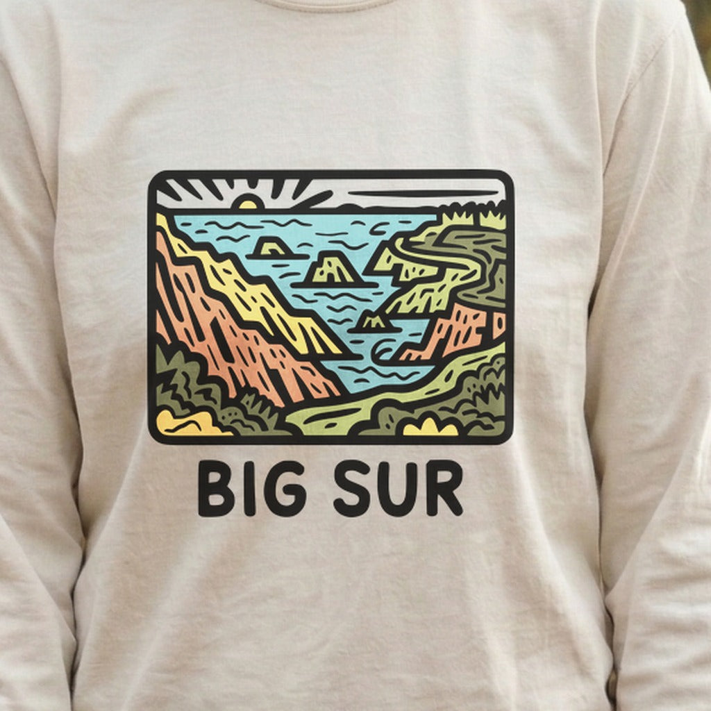 Big Sur State Park Cotton Long Sleeve