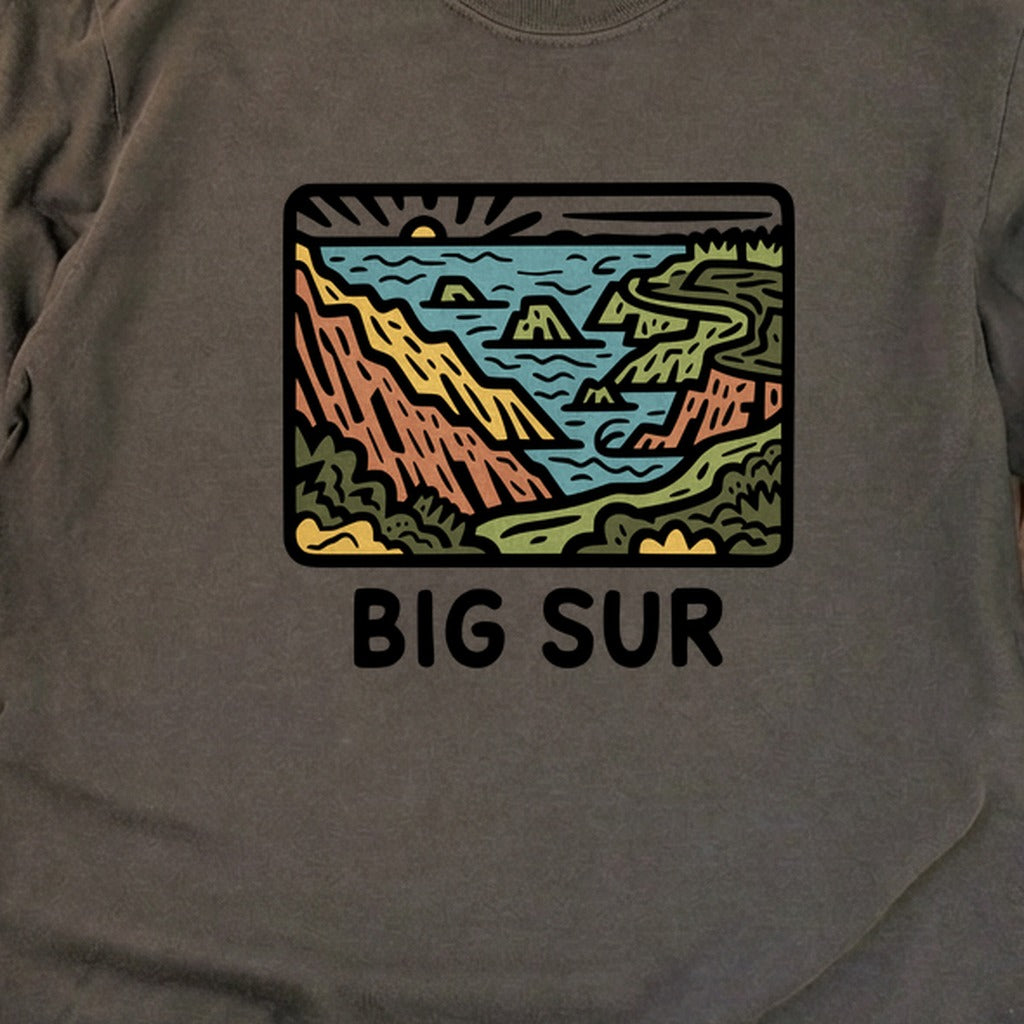 Big Sur State Park Cotton Long Sleeve