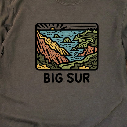 Big Sur State Park Cotton Long Sleeve