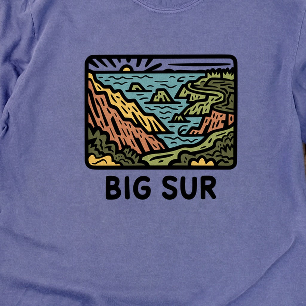 Big Sur State Park Cotton Long Sleeve