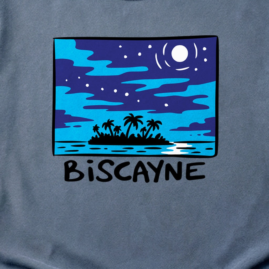 Biscayne at Night Cotton T-Shirt