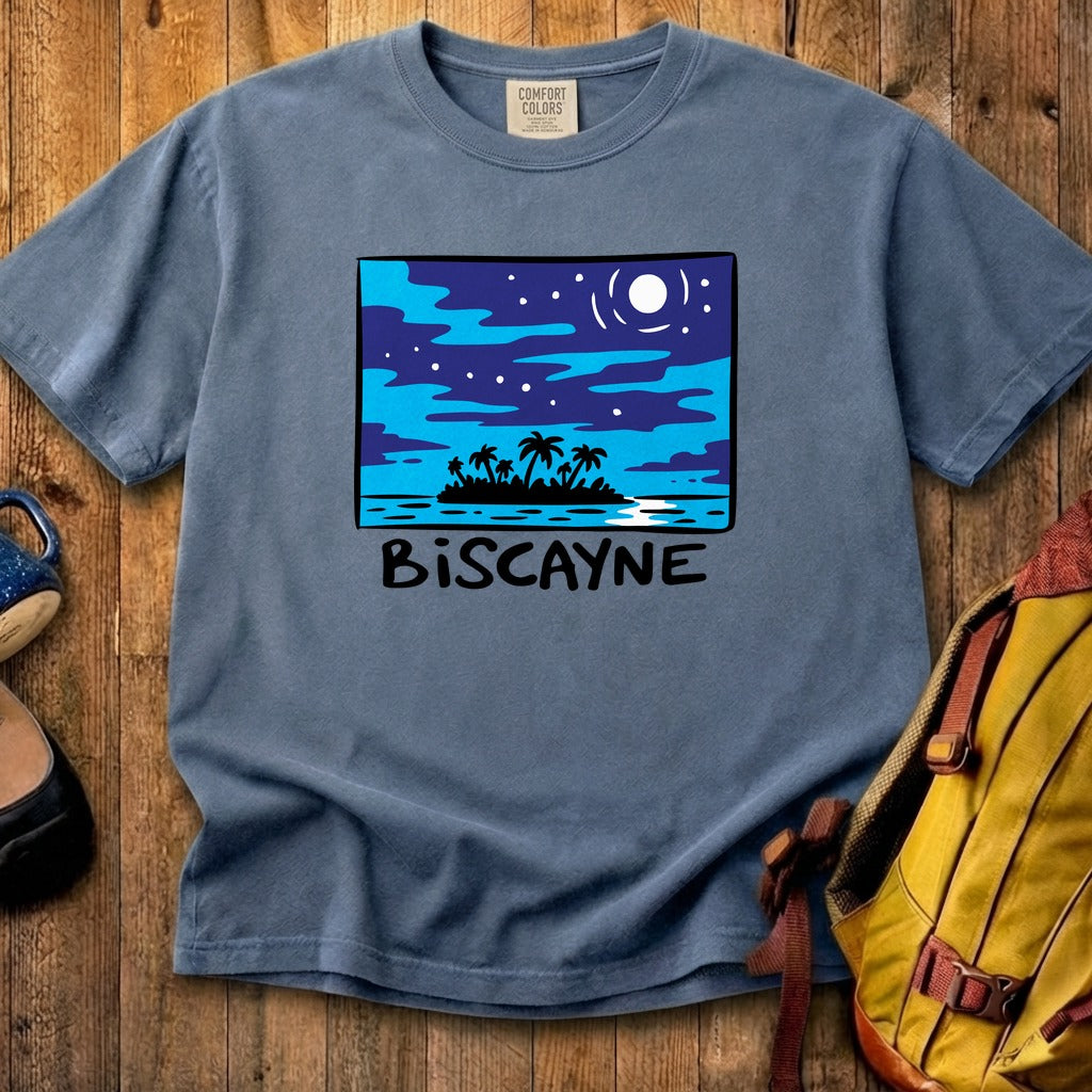 Biscayne at Night Cotton T-Shirt