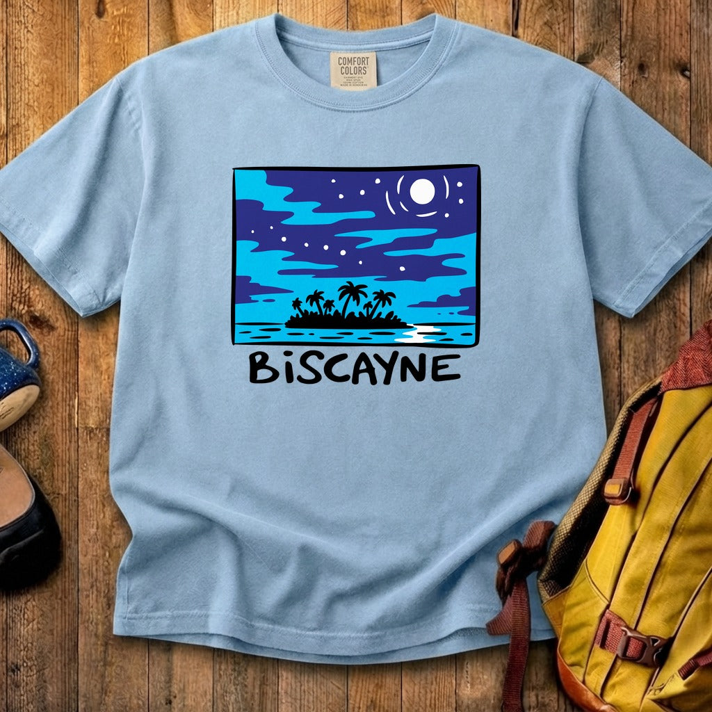 Biscayne at Night Cotton T-Shirt