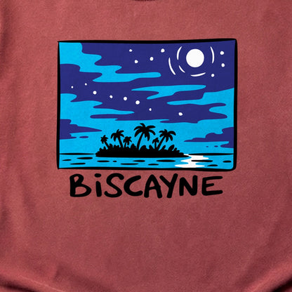 Biscayne at Night Cotton T-Shirt