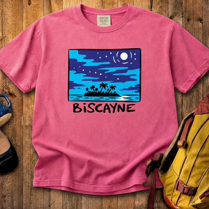 Biscayne at Night Cotton T-Shirt