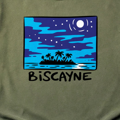 Biscayne at Night Cotton T-Shirt