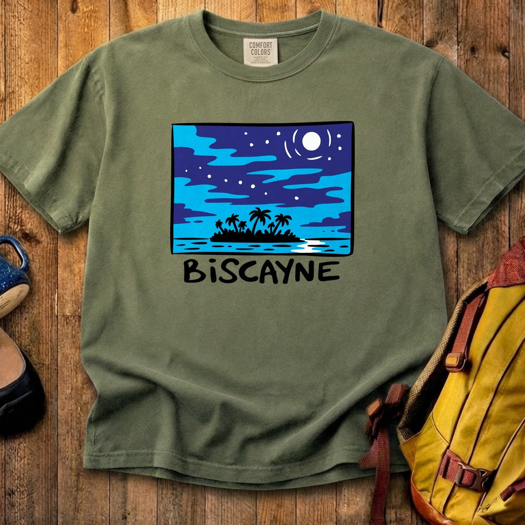 Biscayne at Night Cotton T-Shirt