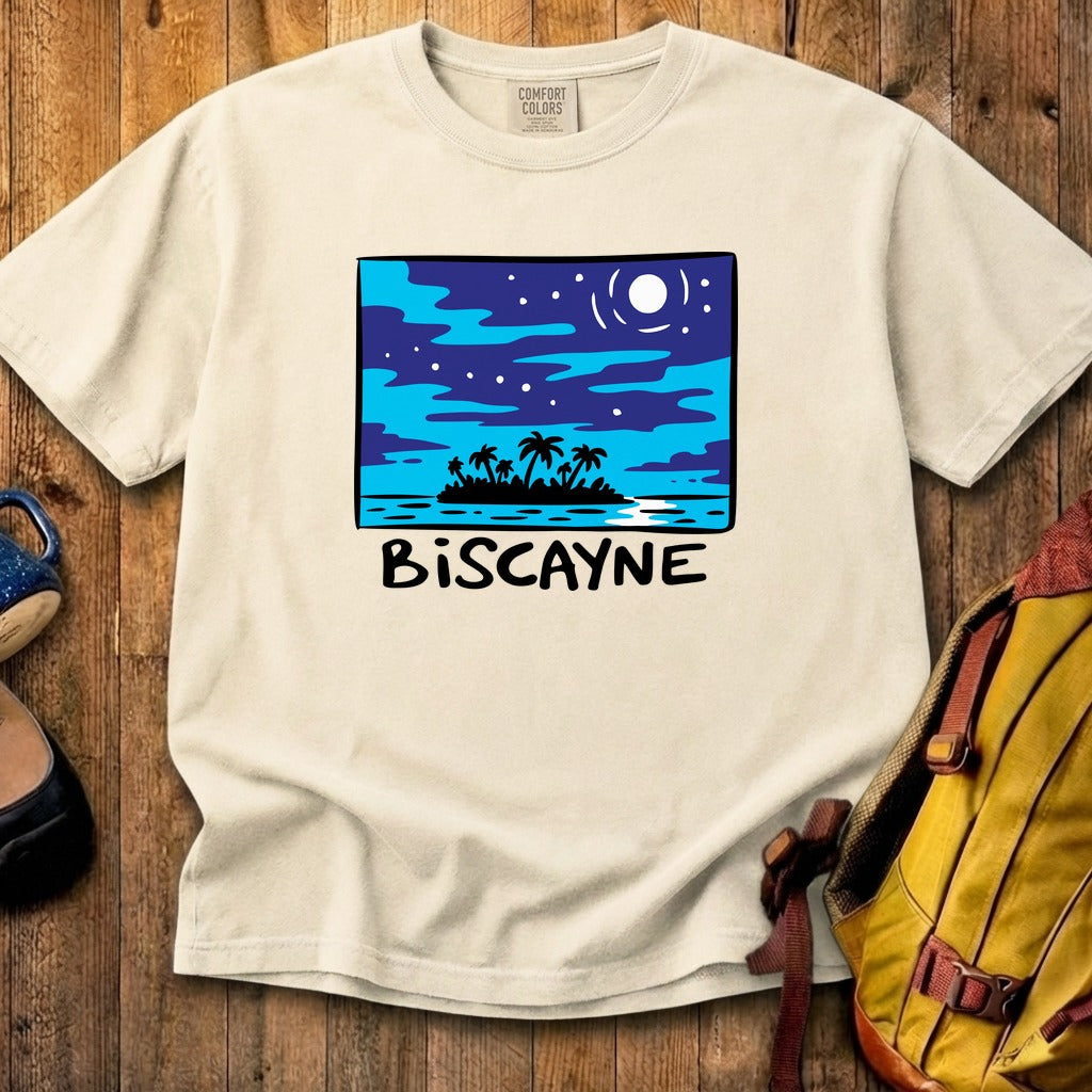 Biscayne at Night Cotton T-Shirt
