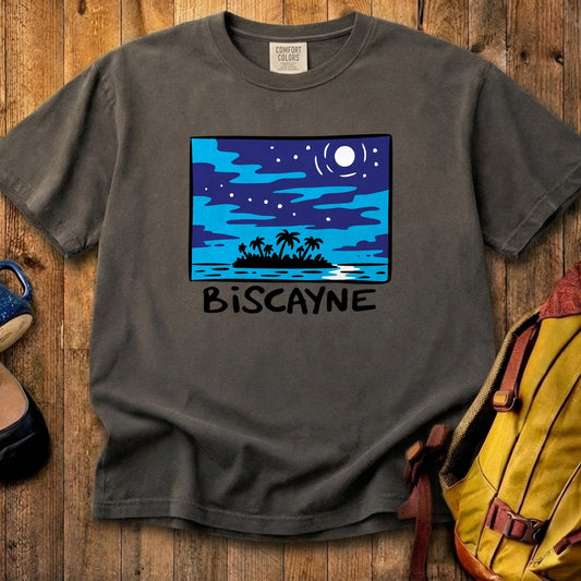 Biscayne at Night Cotton T-Shirt