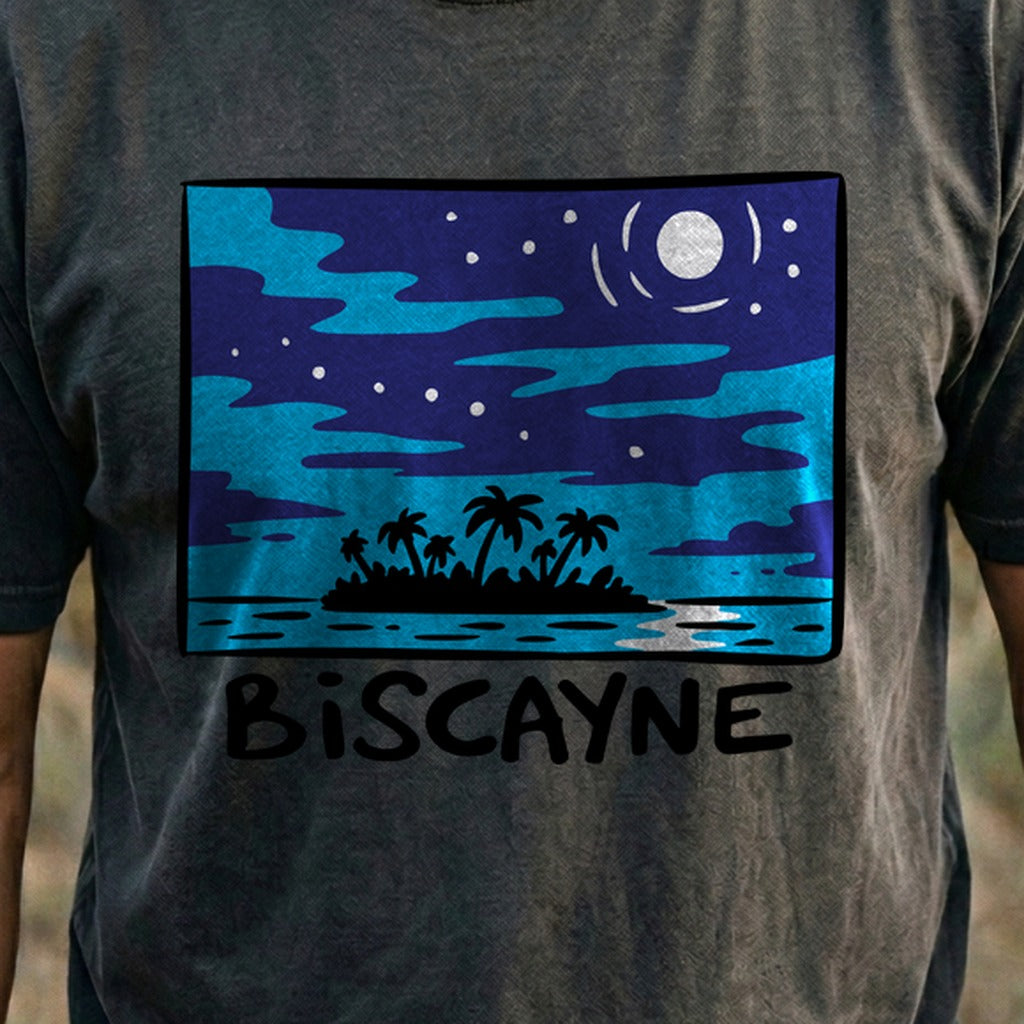 Biscayne at Night Cotton T-Shirt