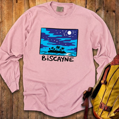 Biscayne at Night Cotton Long Sleeve