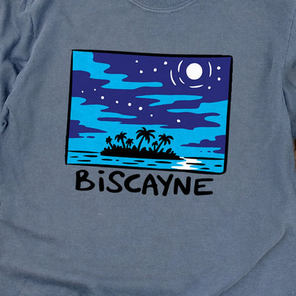 Biscayne at Night Cotton Long Sleeve