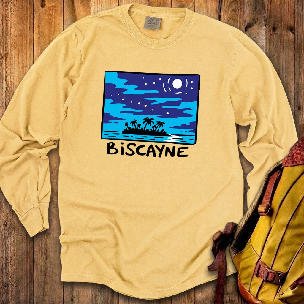 Biscayne at Night Cotton Long Sleeve