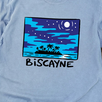 Biscayne at Night Cotton Long Sleeve