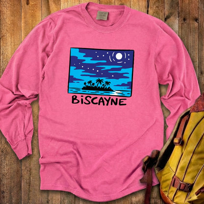 Biscayne at Night Cotton Long Sleeve