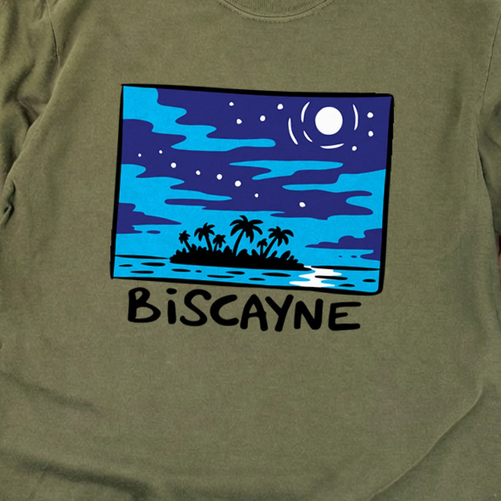 Biscayne at Night Cotton Long Sleeve