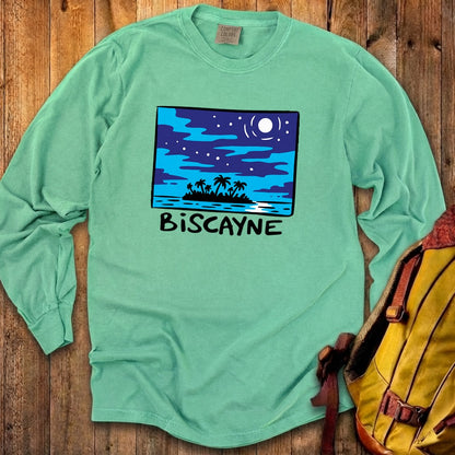 Biscayne at Night Cotton Long Sleeve