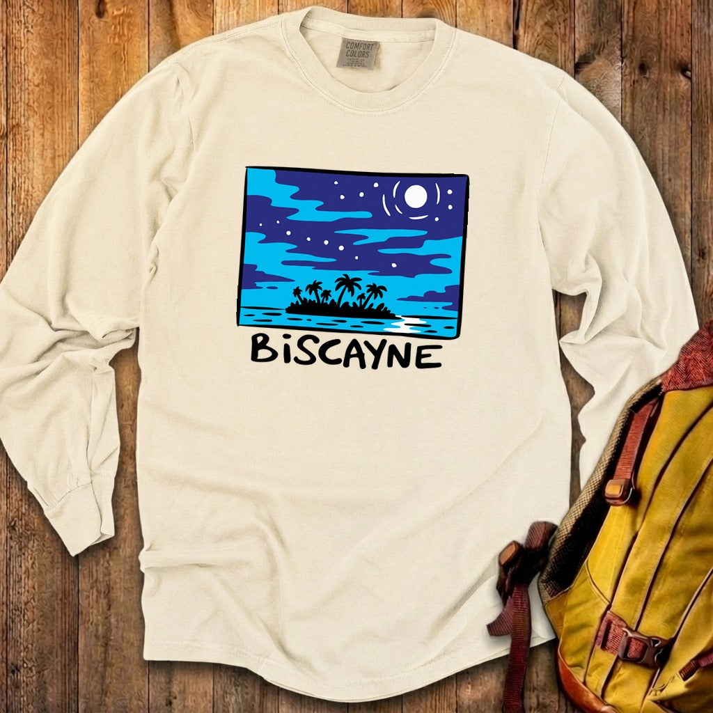 Biscayne at Night Cotton Long Sleeve
