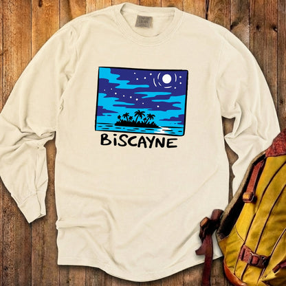 Biscayne at Night Cotton Long Sleeve
