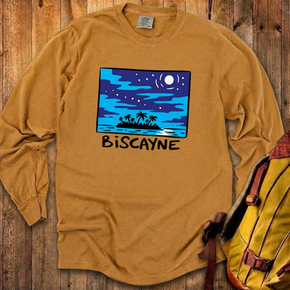 Biscayne at Night Cotton Long Sleeve
