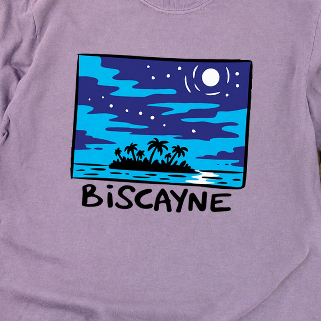 Biscayne at Night Cotton Long Sleeve