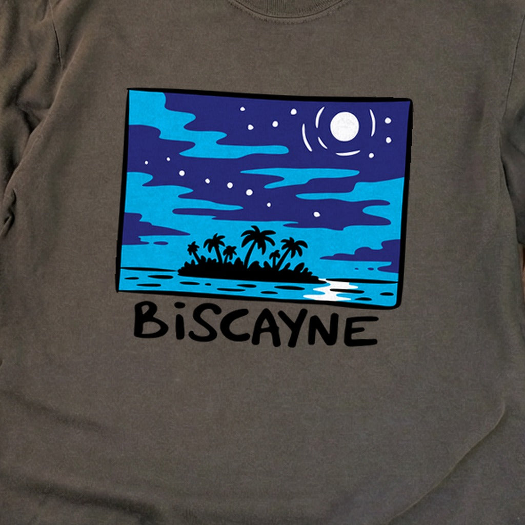 Biscayne at Night Cotton Long Sleeve