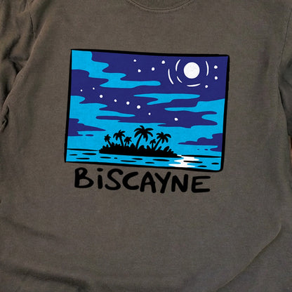 Biscayne at Night Cotton Long Sleeve