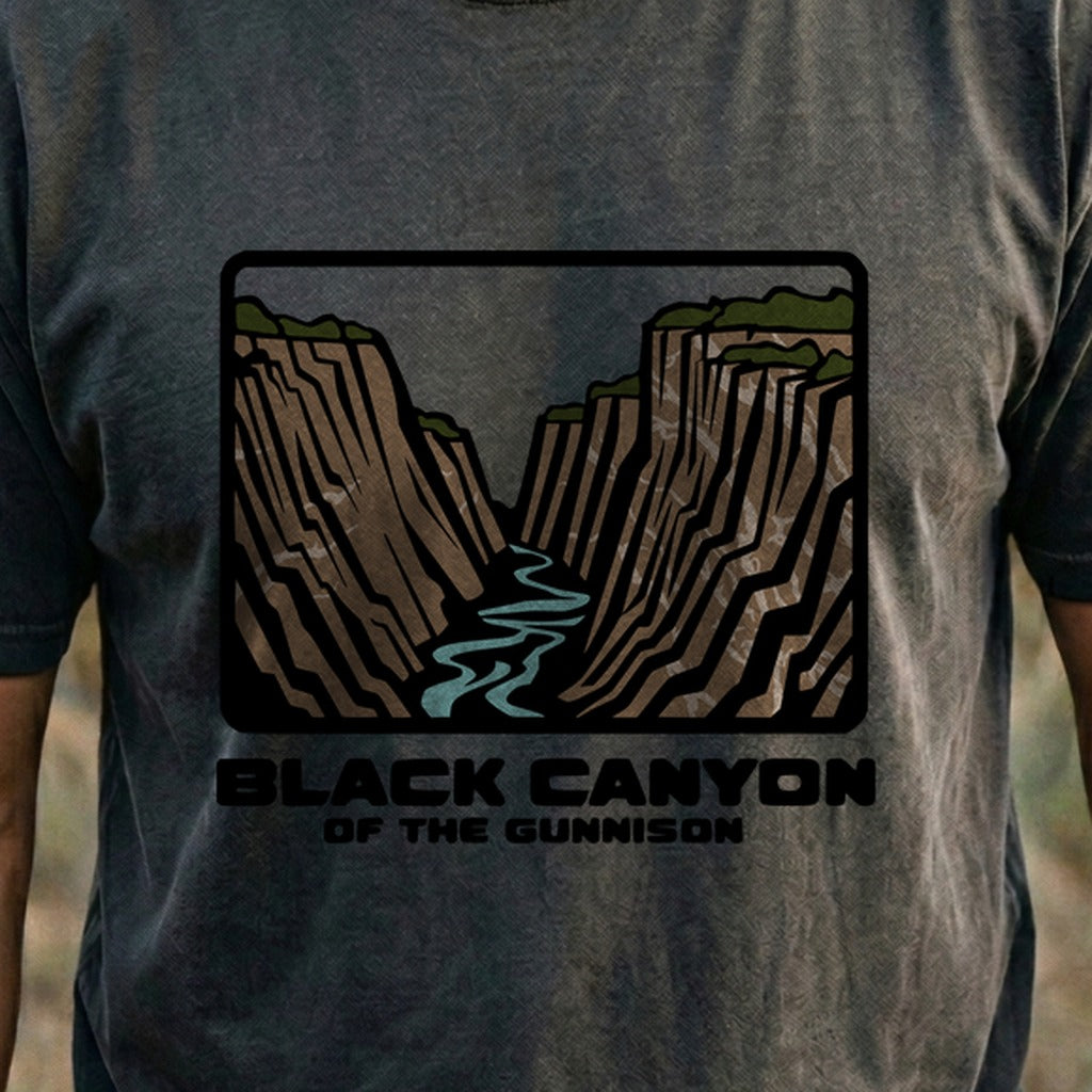 Black Canyon of the Gunnison National Park Cotton T-Shirt