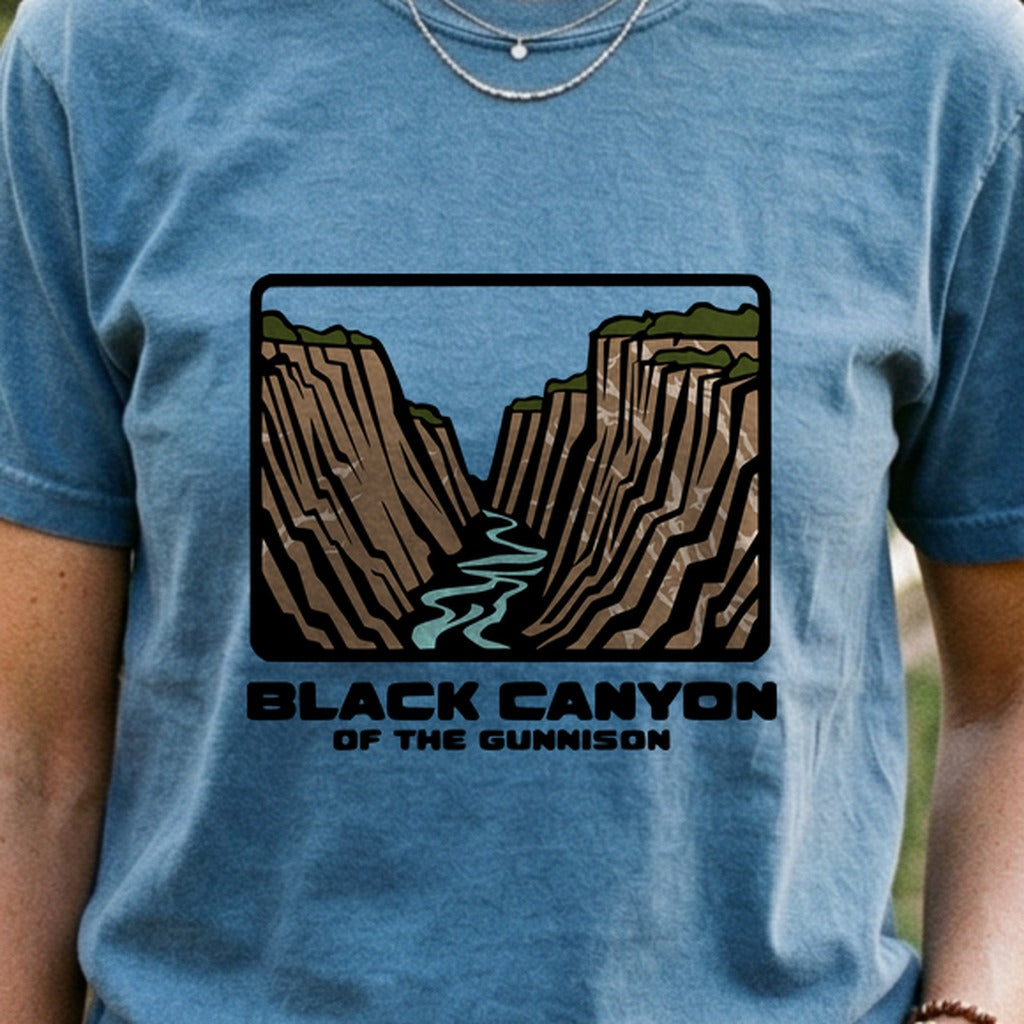 Black Canyon of the Gunnison National Park Cotton T-Shirt