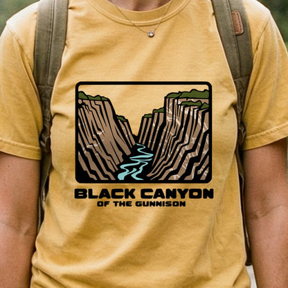 Black Canyon of the Gunnison National Park Cotton T-Shirt