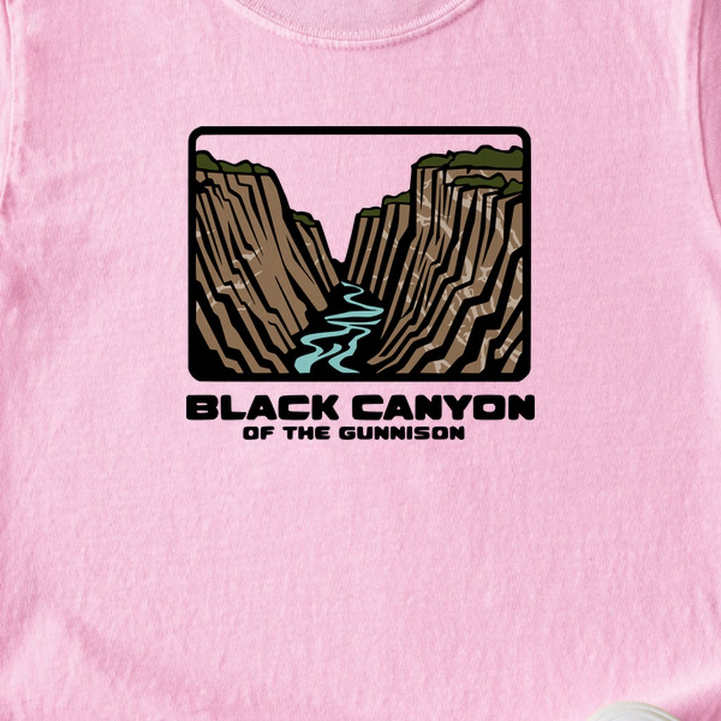 Black Canyon of the Gunnison National Park Kids Cotton T-Shirt