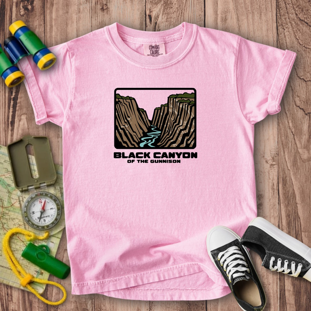 Black Canyon of the Gunnison National Park Kids Cotton T-Shirt