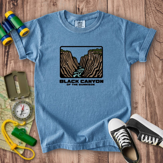 Black Canyon of the Gunnison National Park Kids Cotton T-Shirt