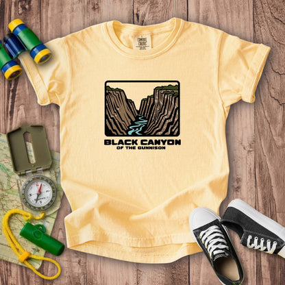 Black Canyon of the Gunnison National Park Kids Cotton T-Shirt