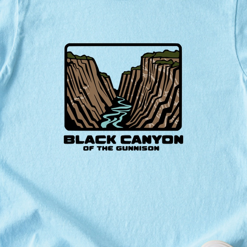 Black Canyon of the Gunnison National Park Kids Cotton T-Shirt