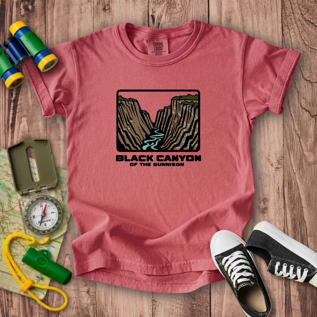Black Canyon of the Gunnison National Park Kids Cotton T-Shirt