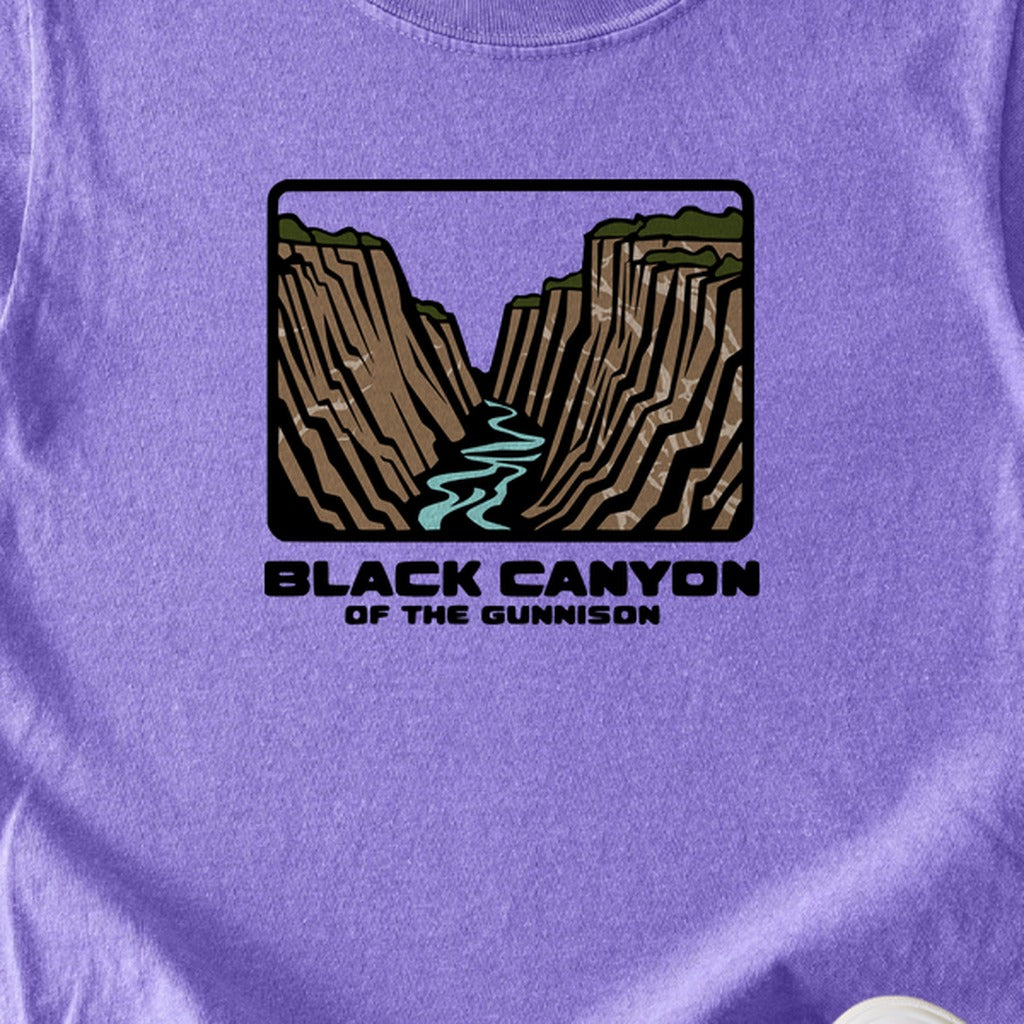 Black Canyon of the Gunnison National Park Kids Cotton T-Shirt
