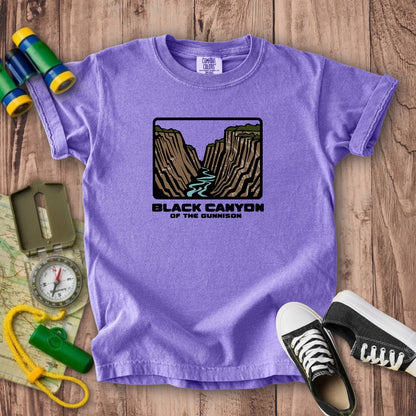 Black Canyon of the Gunnison National Park Kids Cotton T-Shirt