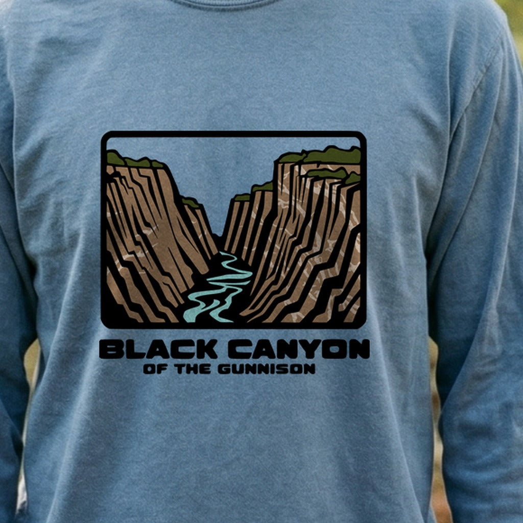 Black Canyon of the Gunnison National Park Cotton Long Sleeve