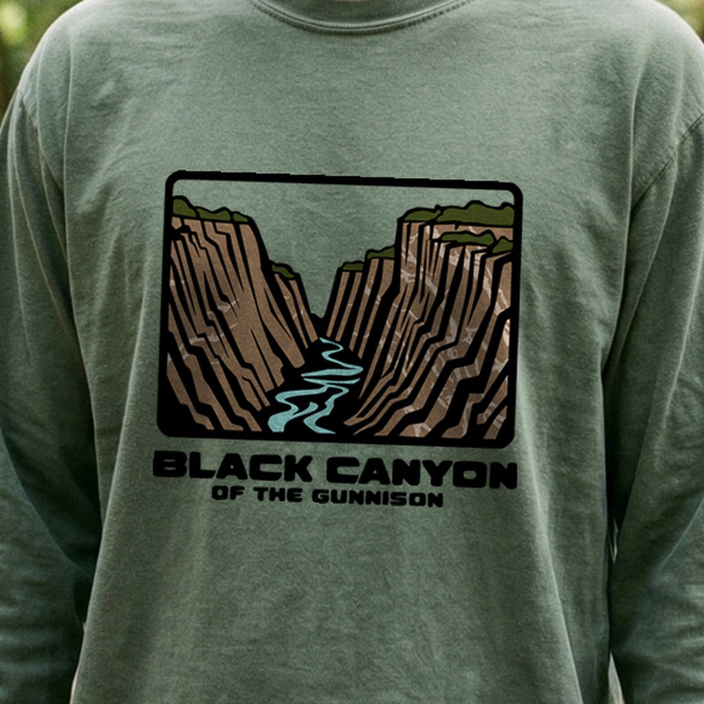 Black Canyon of the Gunnison National Park Cotton Long Sleeve