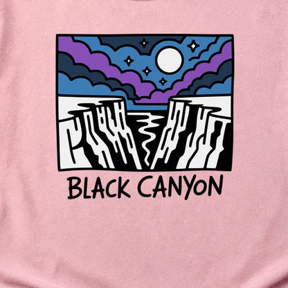 Black Canyon of the Gunnison at Night Cotton T-Shirt