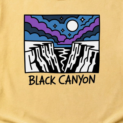 Black Canyon of the Gunnison at Night Cotton T-Shirt