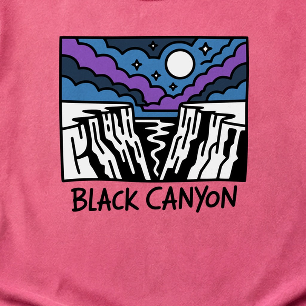 Black Canyon of the Gunnison at Night Cotton T-Shirt