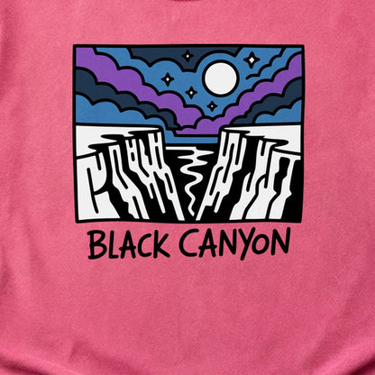 Black Canyon of the Gunnison at Night Cotton T-Shirt
